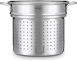 Cuisinart Quart, Stainless St 12 Qt Steamer Insert w/Self-Draining Clip