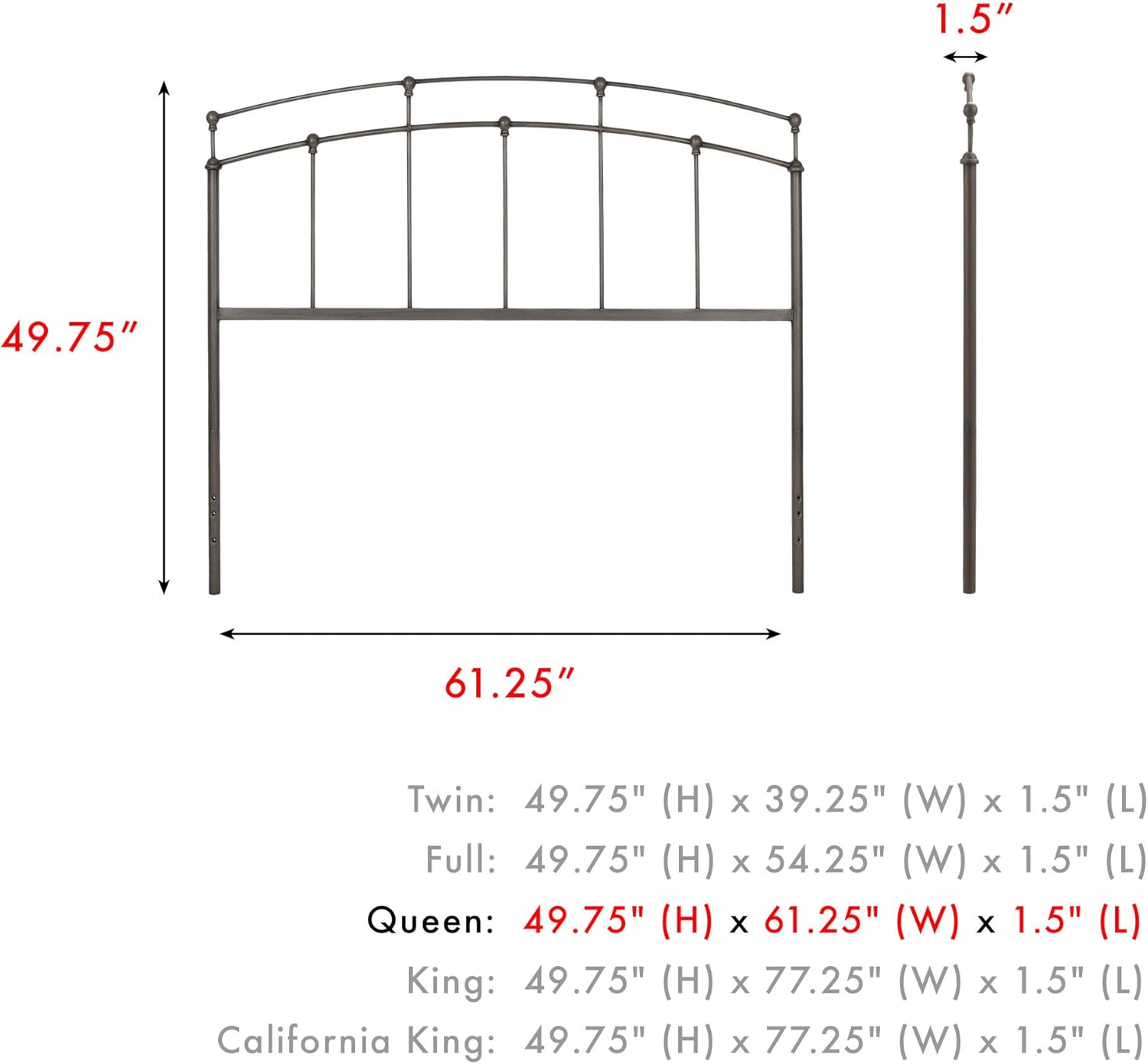 Fashion Bed Group Fenton Queen Headboard