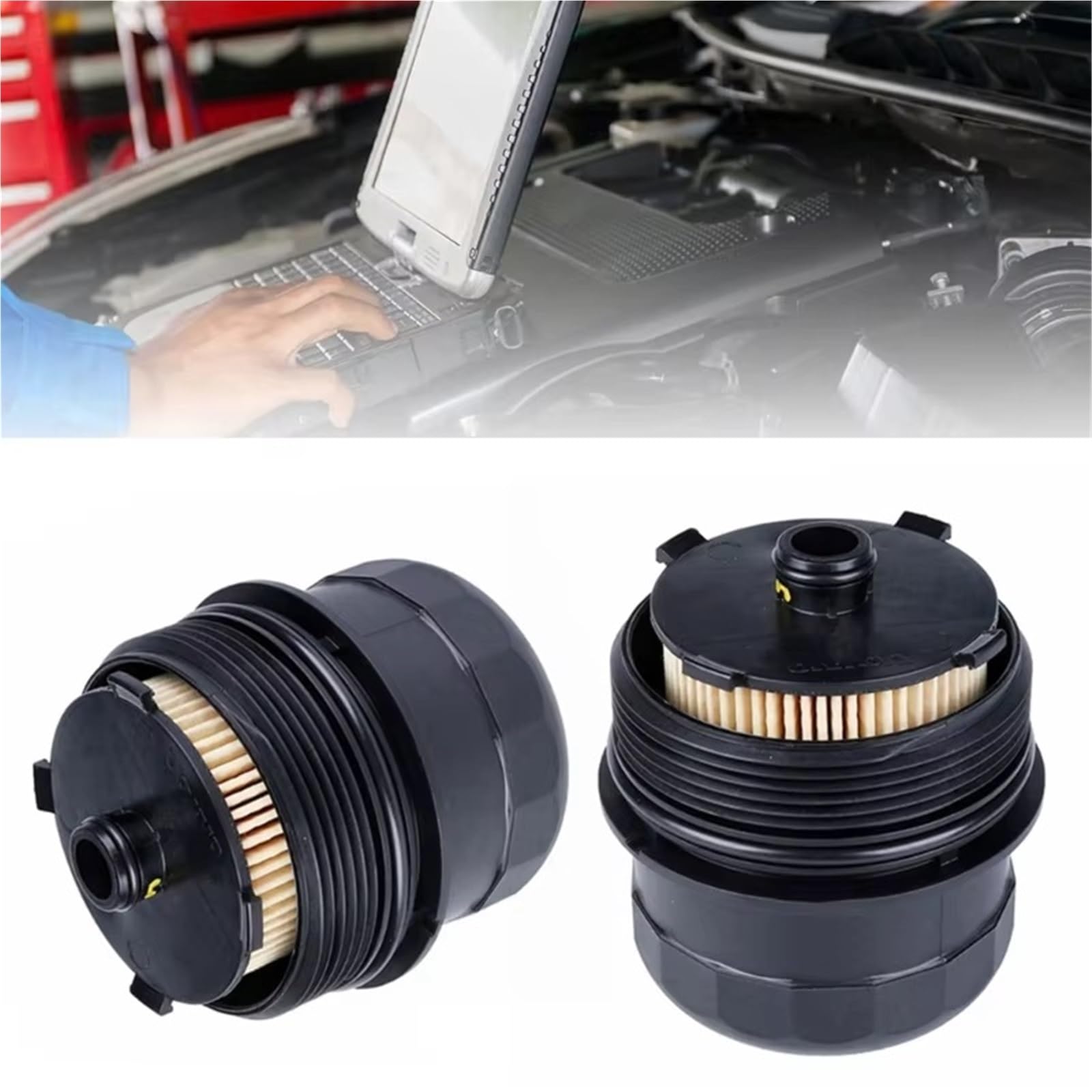 Tapón de llenado de aceite de motor Para XC60 Para S60 31321084 32140027 2010-2022 Reemplazos Carcasa Tapa Filtro Aceite Motor Accesorios Reemplazo