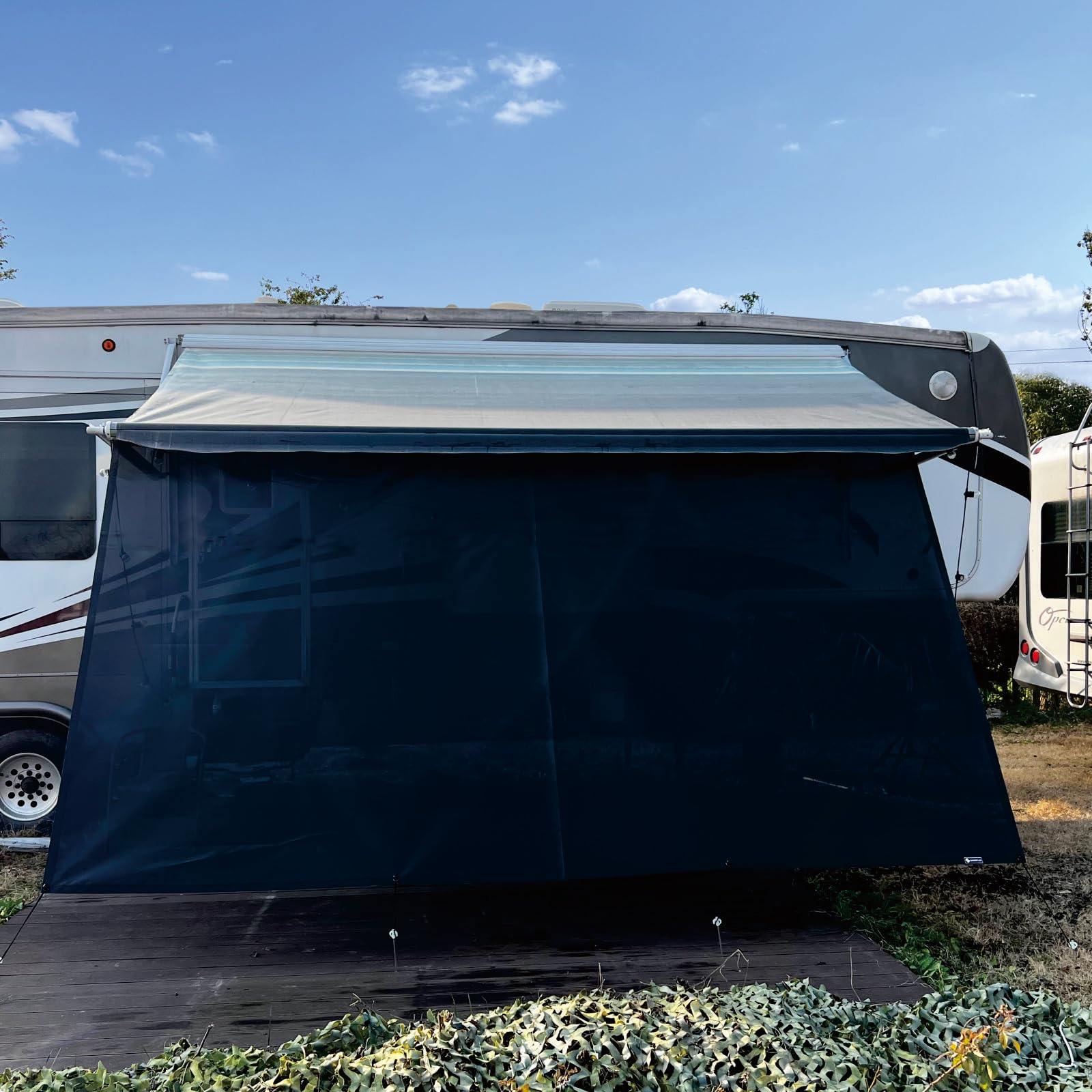 Sonnenschutz für Wohnmobile Markisen Keder Ø4.8mm 6.8mm Vorderwände Set 2.2Mx3.35M