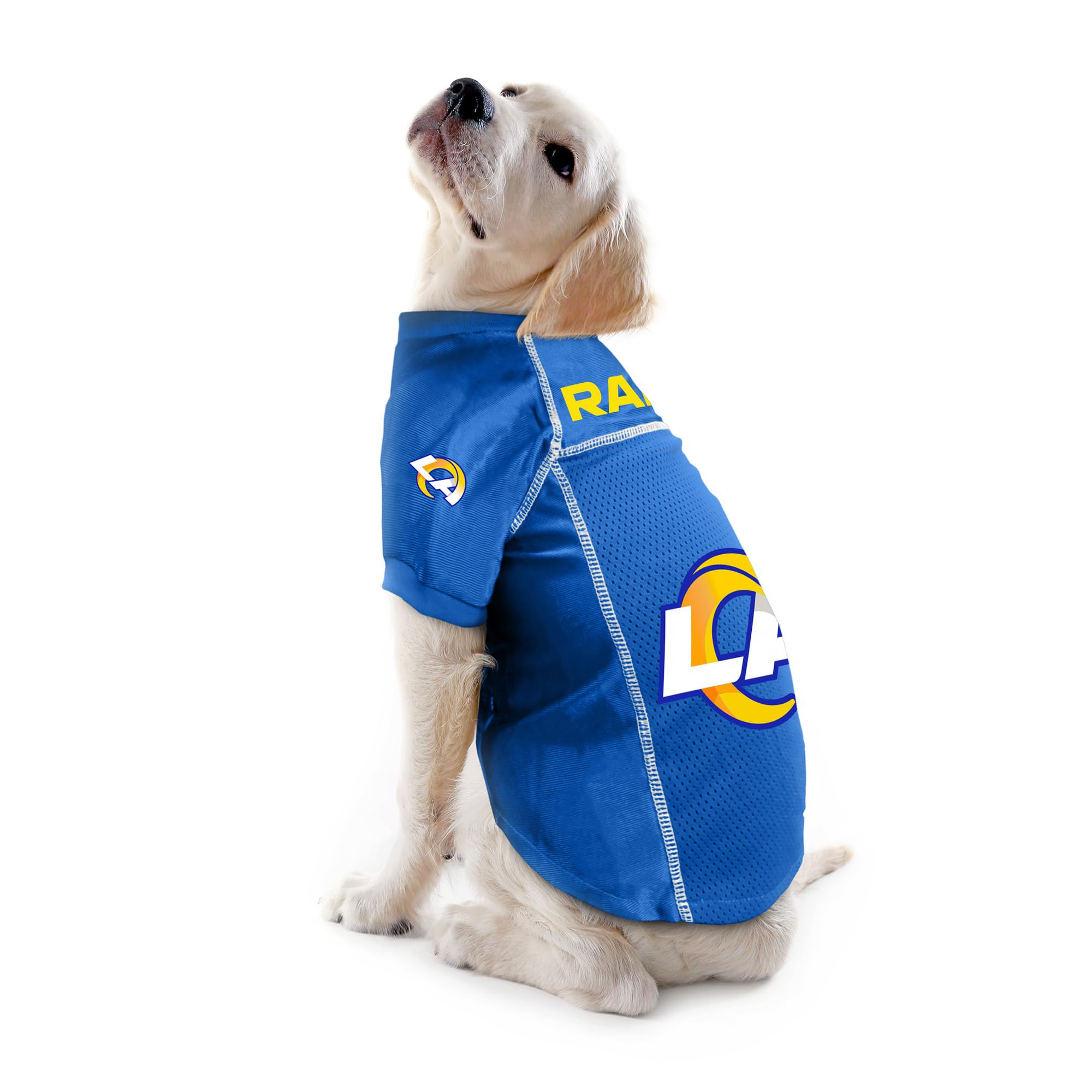Littlearth Nfl Los Angeles Rams Basic Pet Jersey Team Color