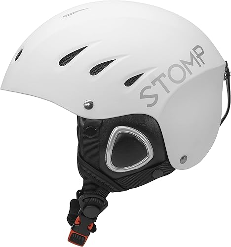 Miniatura 10 de STOMP Casco de deportes de nieve con bolsillo integrado en almohadillas para auriculares inalámbricos