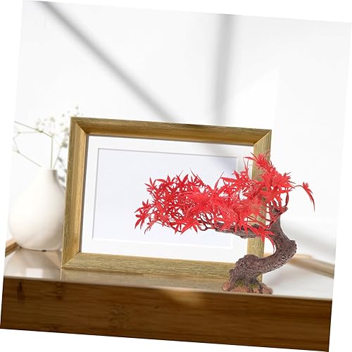 Miniatura 3 de DOITOOL Plantas de micro paisaje, plantas en maceta, decoración artificial, planta de interior, planta de bonsái sintética, planta de escritorio,