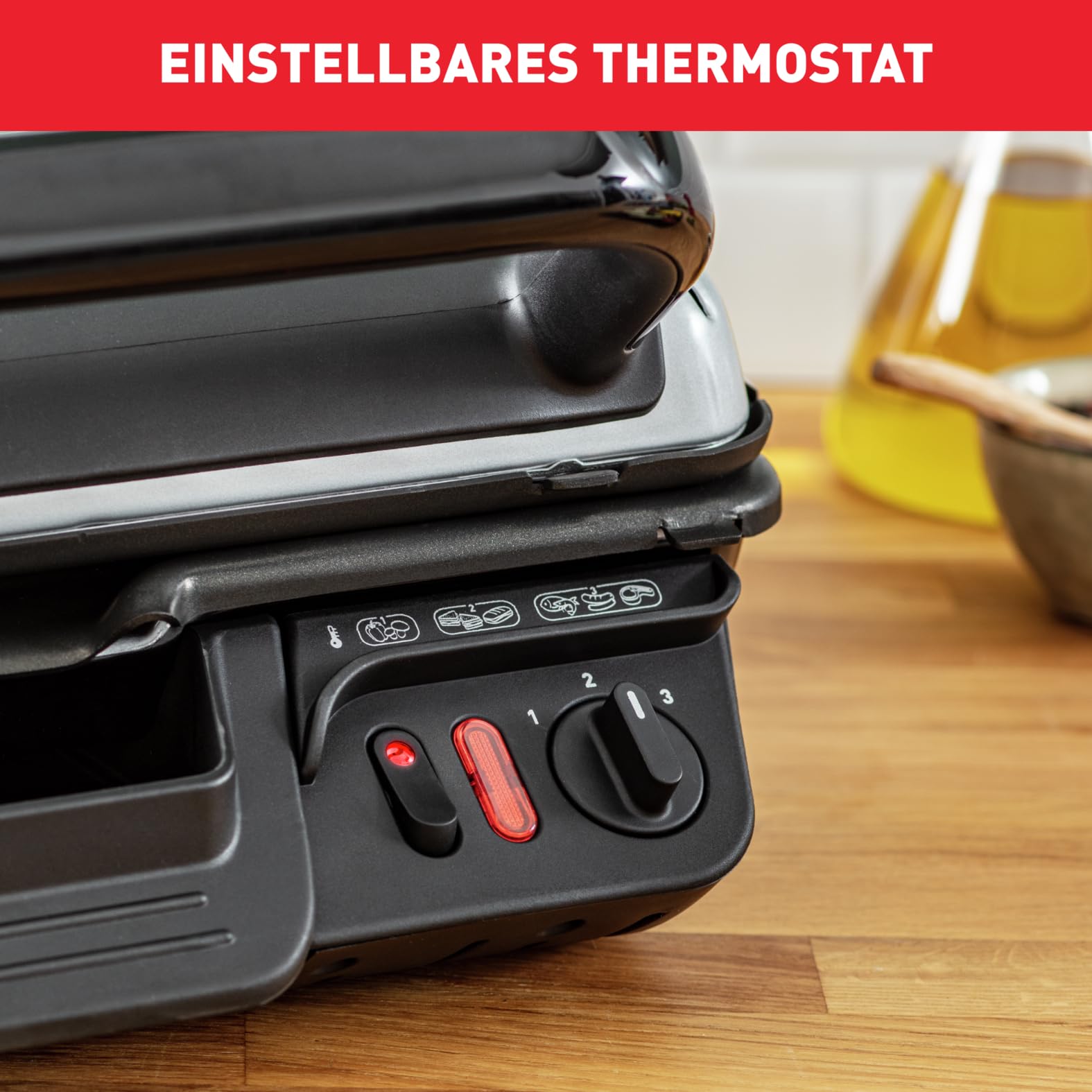 Tefal Kontaktgrill 2-in-1 Sandwichmaker 2000W 32x32x14 cm GC3050