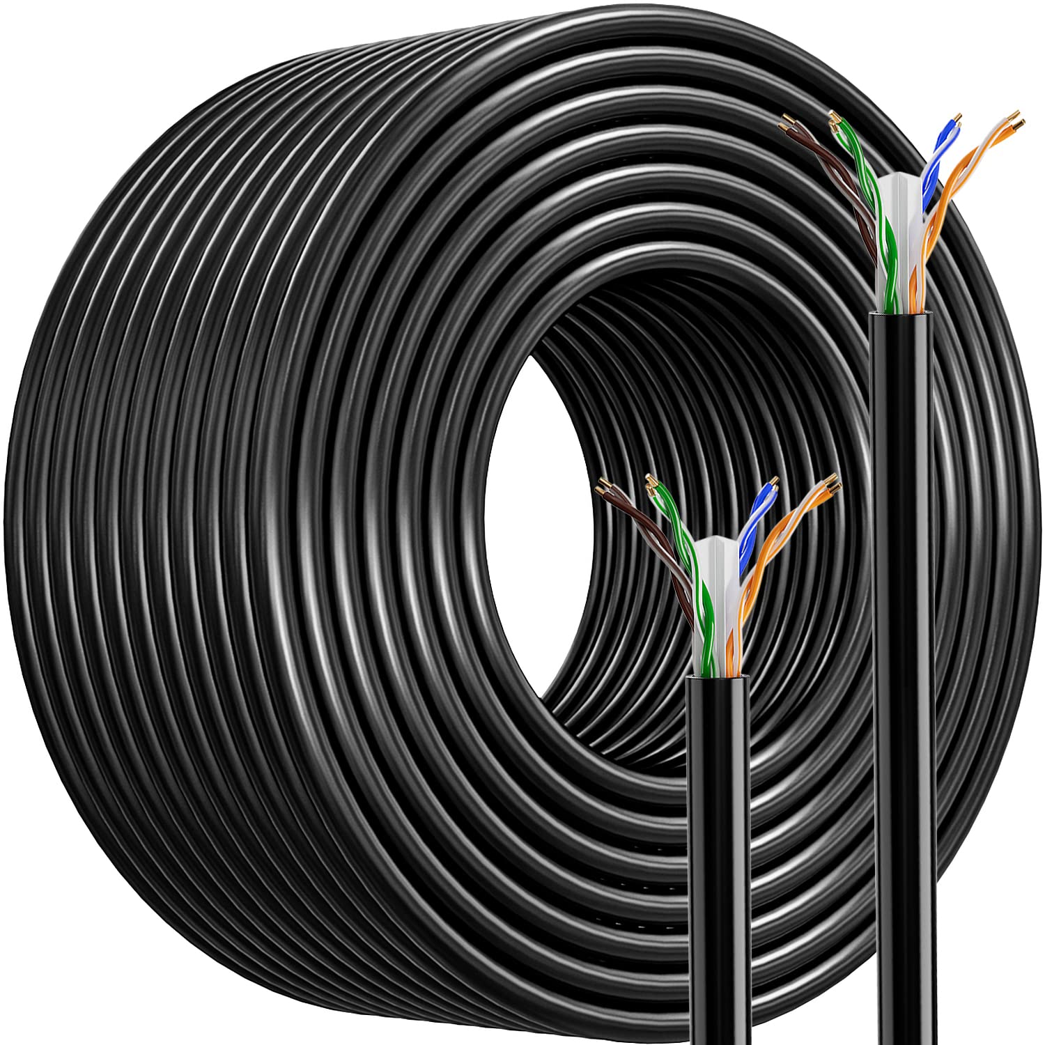 Buy Cable 100m, CAT6 UTP Extra Long Outdoor Bulk