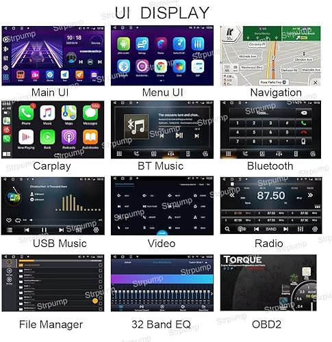 Miniatura 8 de Radio estéreo de coche de 9 pulgadas, 3+32 GB, Android, 10 pulgadas, compatible con KIA Forte (MT) 2008-2013 Cerato 2, unidad principal de