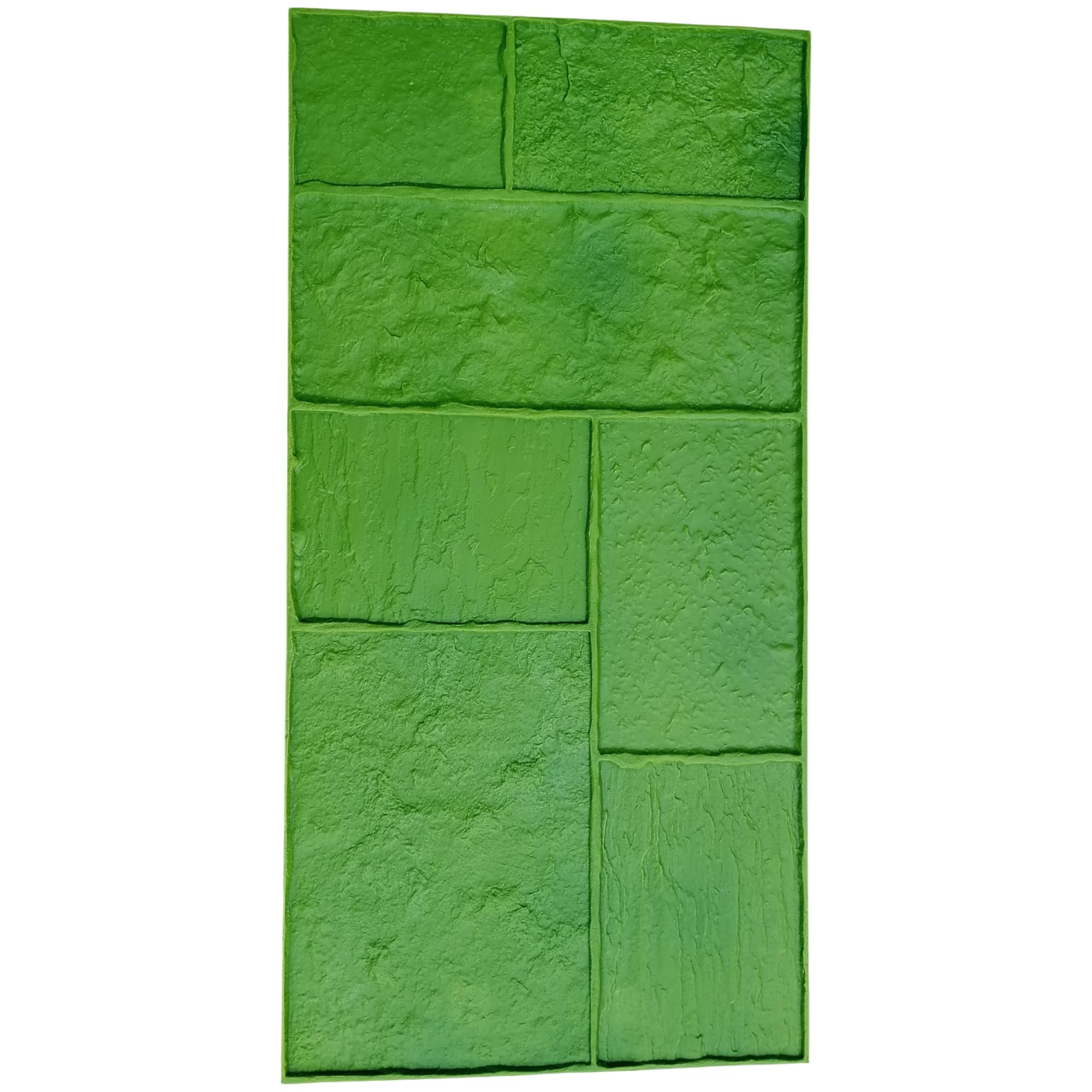 Molde Hormigón Impreso Losa Nápoles 120x60 cm KIT 4 Semerigidos y 1 flexible