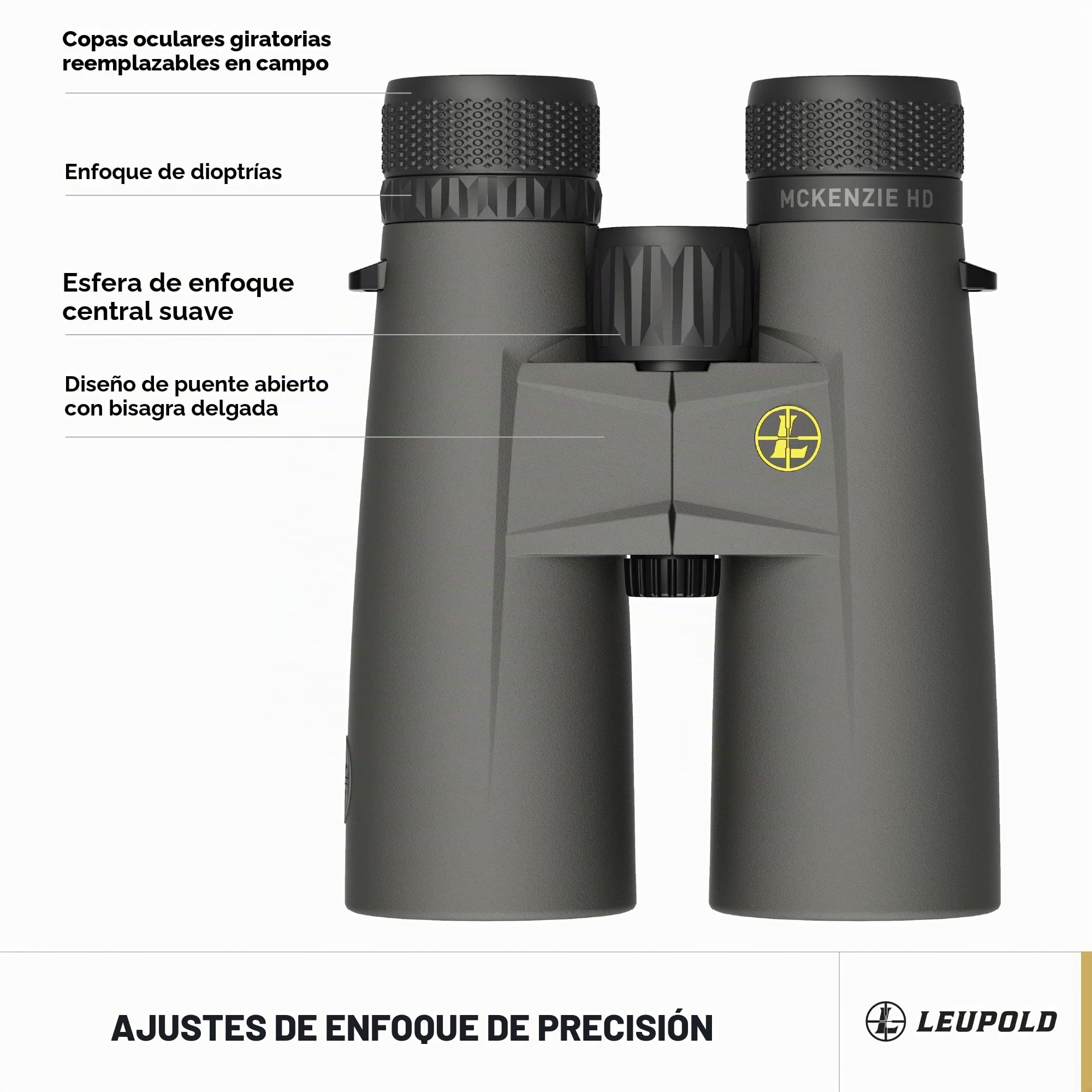 Leupold Bx-1 Mckenzie HD Prismáticos, 10 x 42 mm (181173)