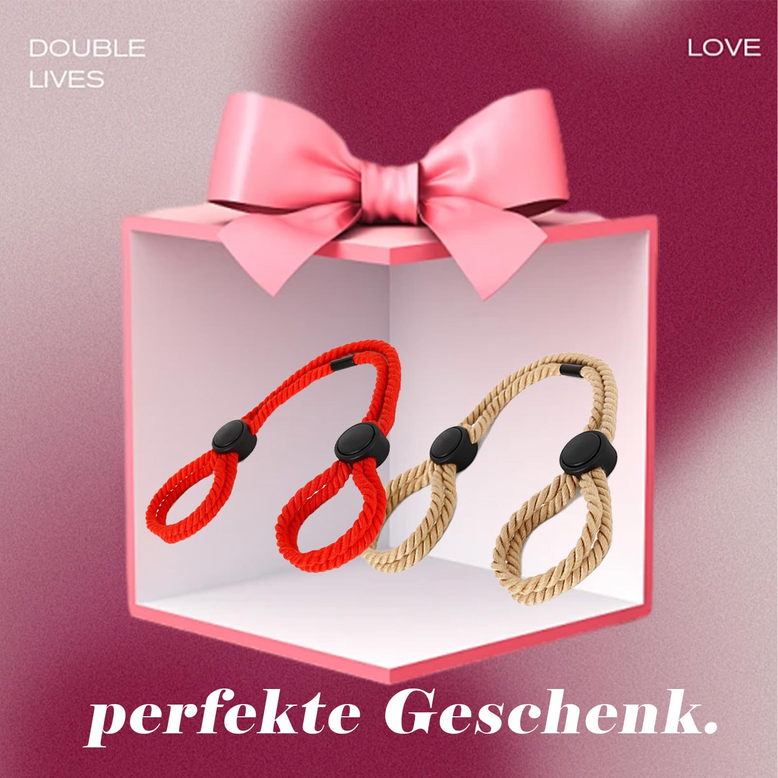 Manette per Coppia Kit Bondange Manette Sexishop per Coppie Giochi per Coppie Sexy Toys Bdsm Corde 2 Pezzi Set Manette Pelose Sadomaso Gadget Giochi Erotitici Sexy per Coppie Manette per Coppia Letto