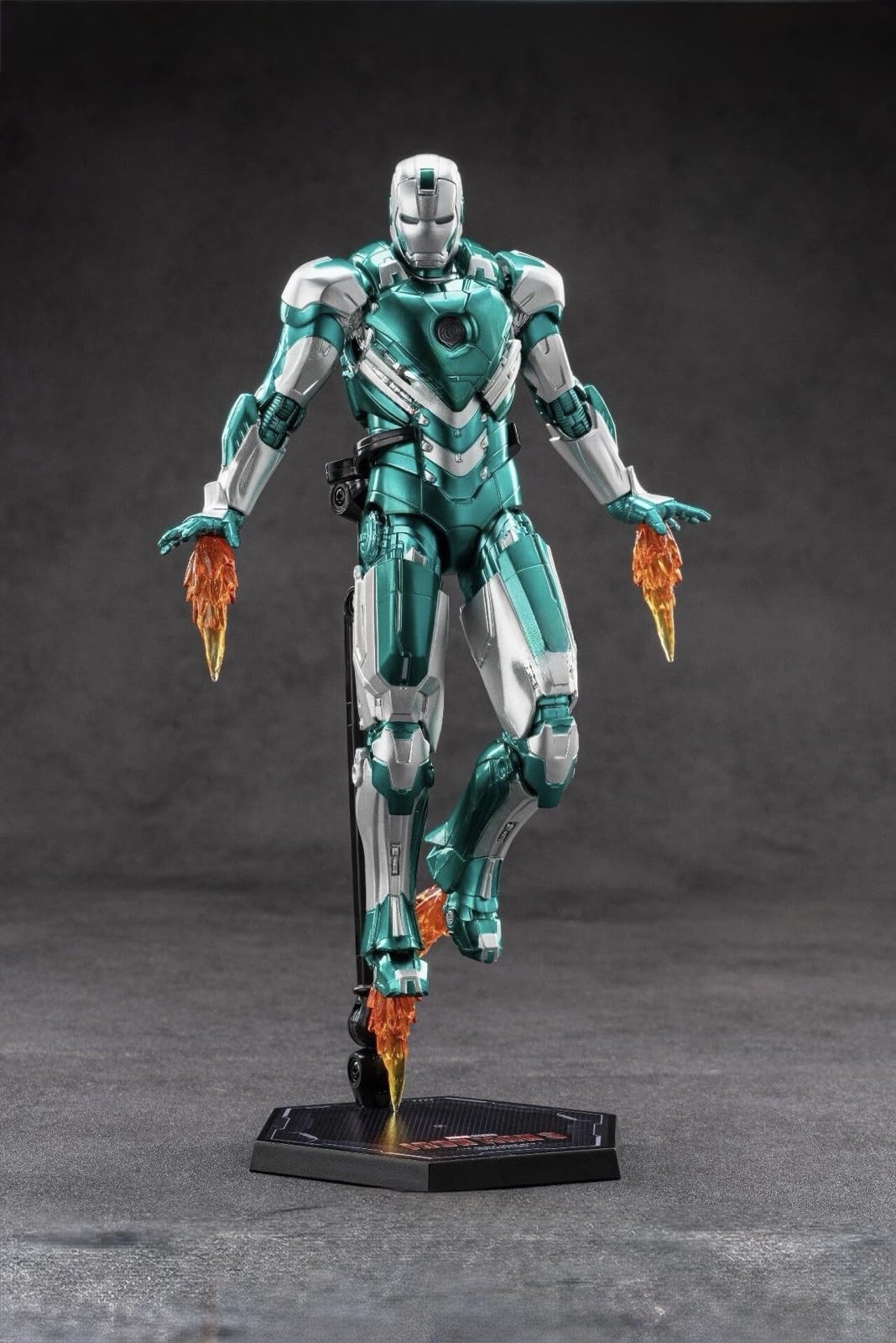 ZD Toys 1/10th Scale 7 in Iron Man Mark XXXI MK31 Piston Collector