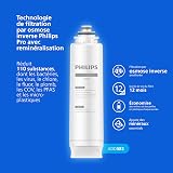 Philips Water Distributeur d’eau à Osmose Inverse 9000 : eau chaude/fraîche filtrée en secondes, fonction glaçons, minéraux préservés, filtration RO 6-en-1, >110 contaminants réduits, UV-C, 2000 L - 3