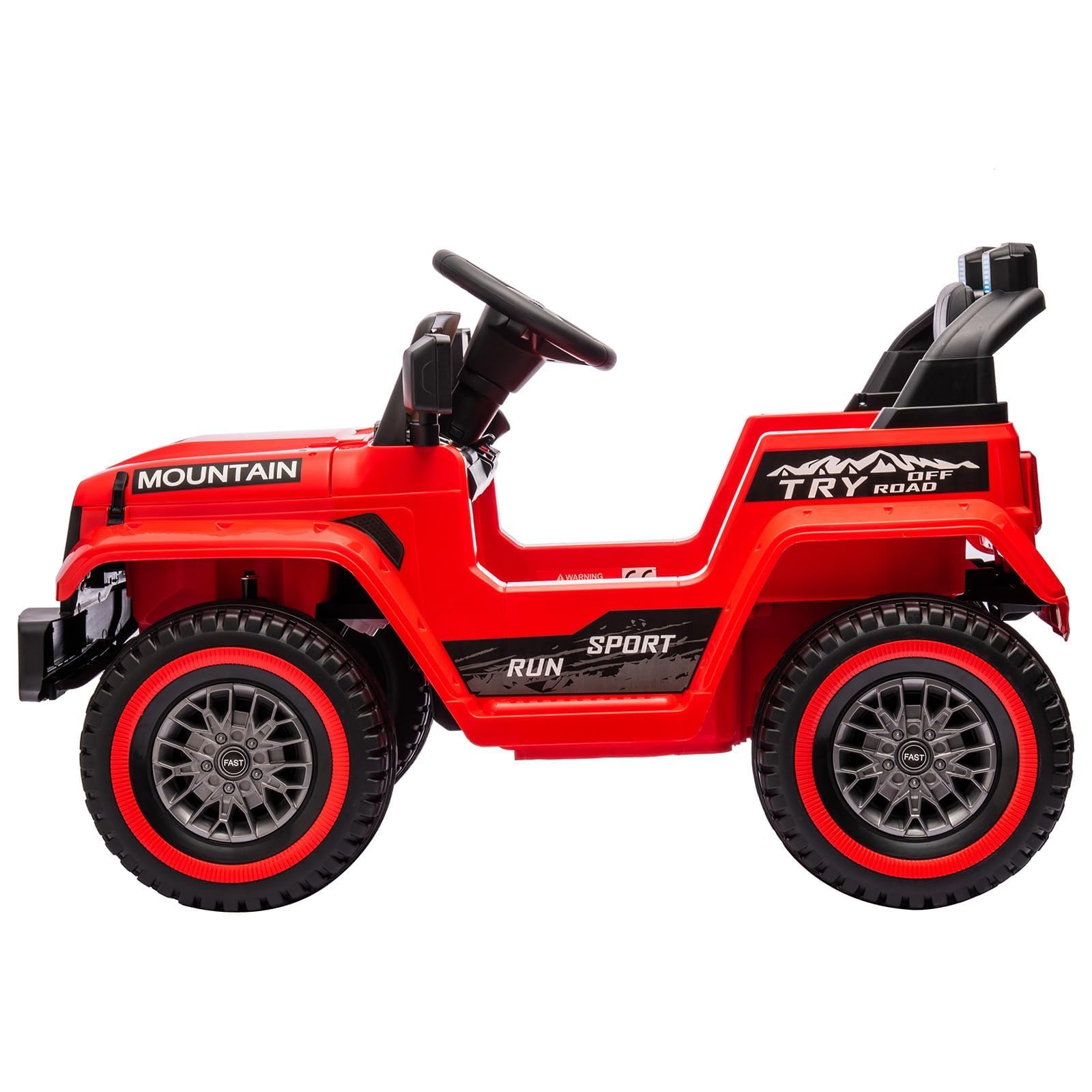 Coche Eléctrico para Niños 12V, Carro Eléctrico Infantil con Mando Control Remoto, Suspensión de Muelles, 3 Velocidades, Luces LED, Música, Bocina, Juguete Regalo para Niños de 3+ Años, Rosa