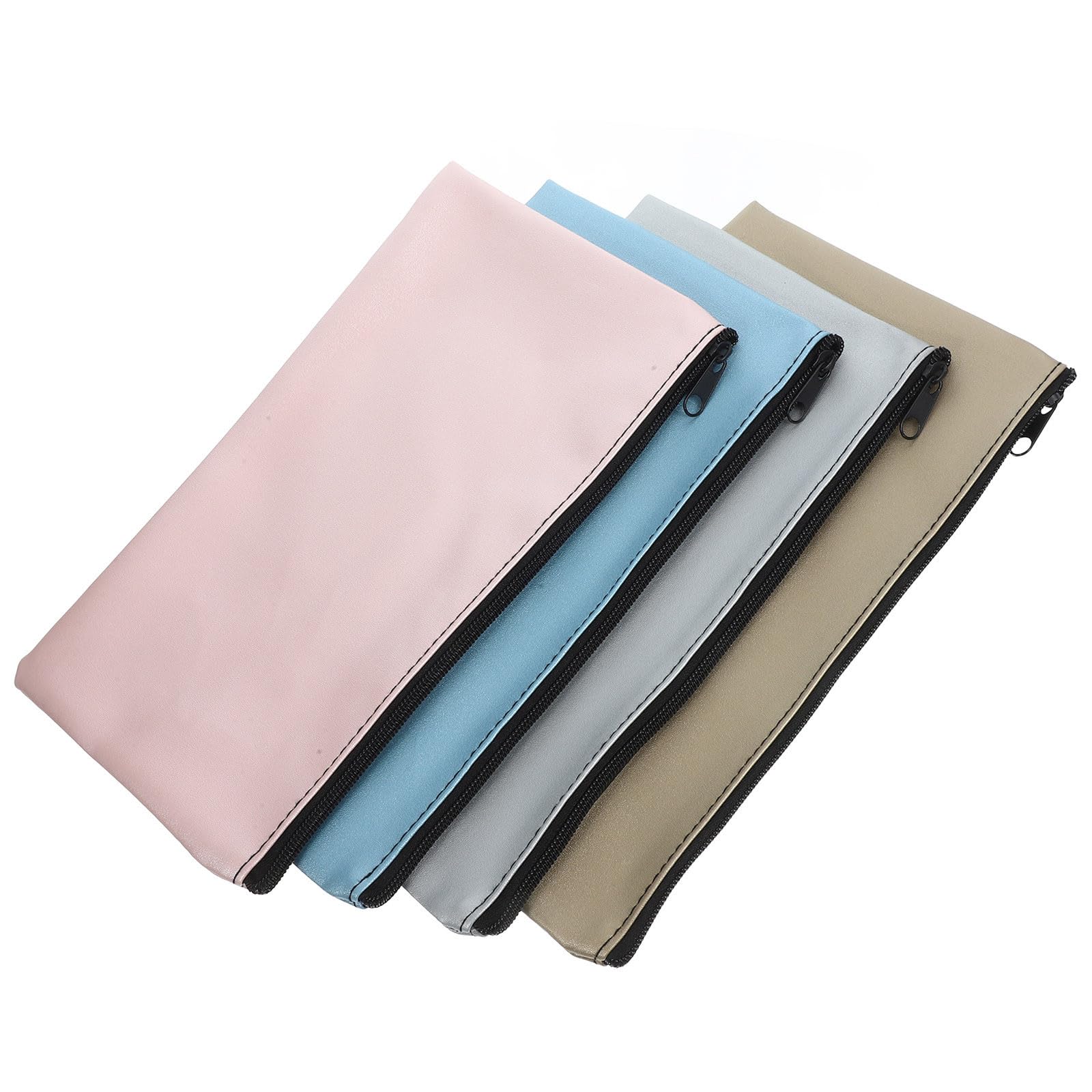 Pack de 4 Bolsas Organizadoras de Recibos y Dinero de PU