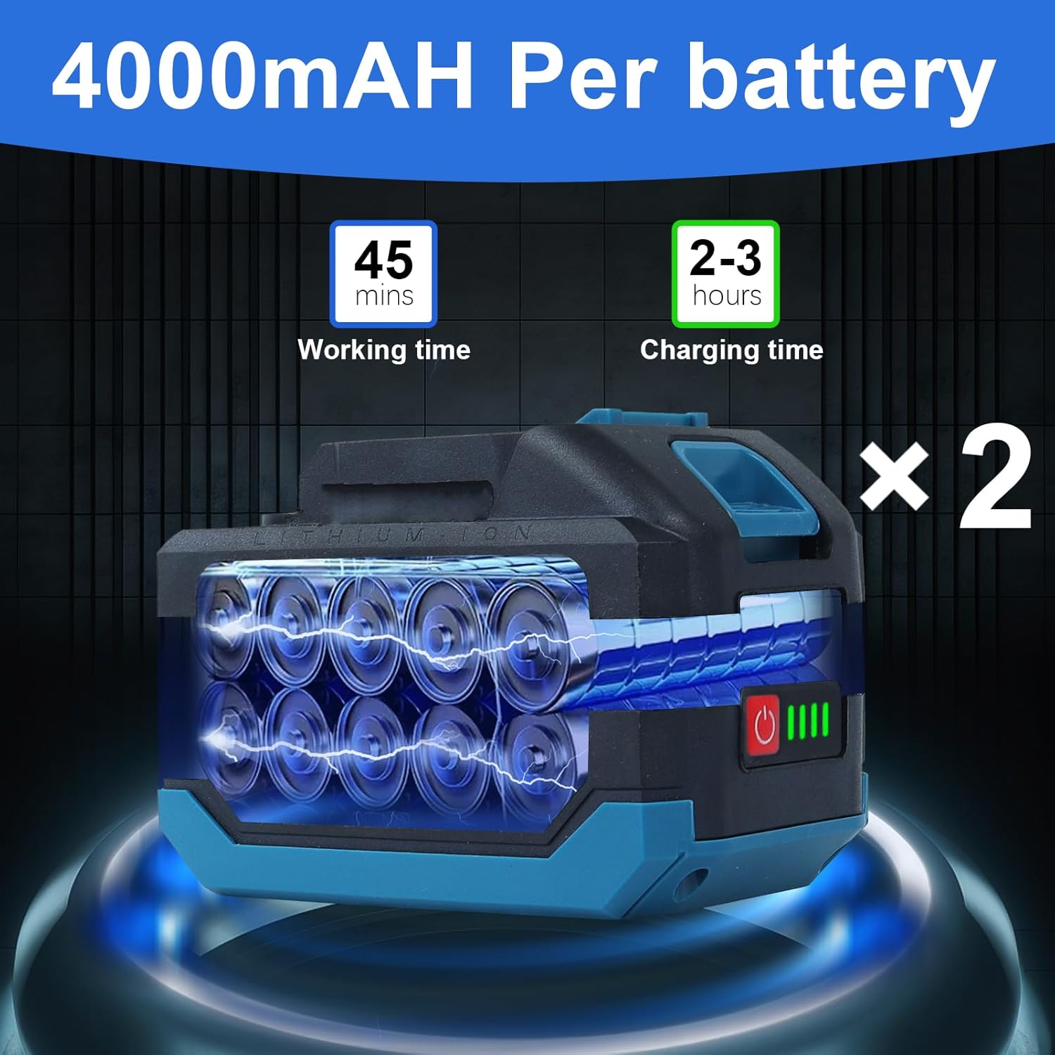 4000mAh battery specifications