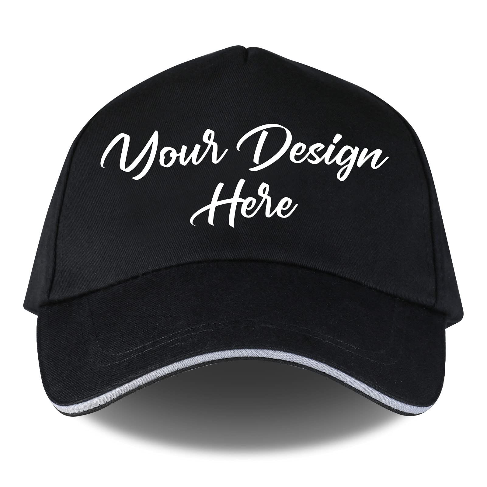 Personalized Baseball Cap, Classic Unisex Cool Backpack Hat, Custom Text Logo Dad Cap for Friends, Initial Hats Adjustable Size for Running Workouts Outdoor Activities