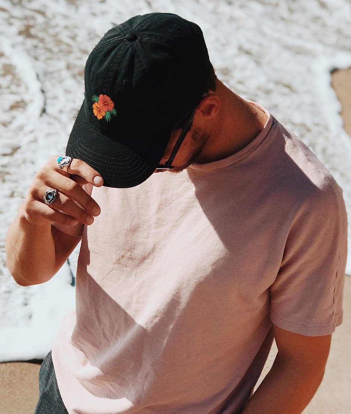 Riot Society Mens Embroidered Adjustable Dad Hat - Image 2