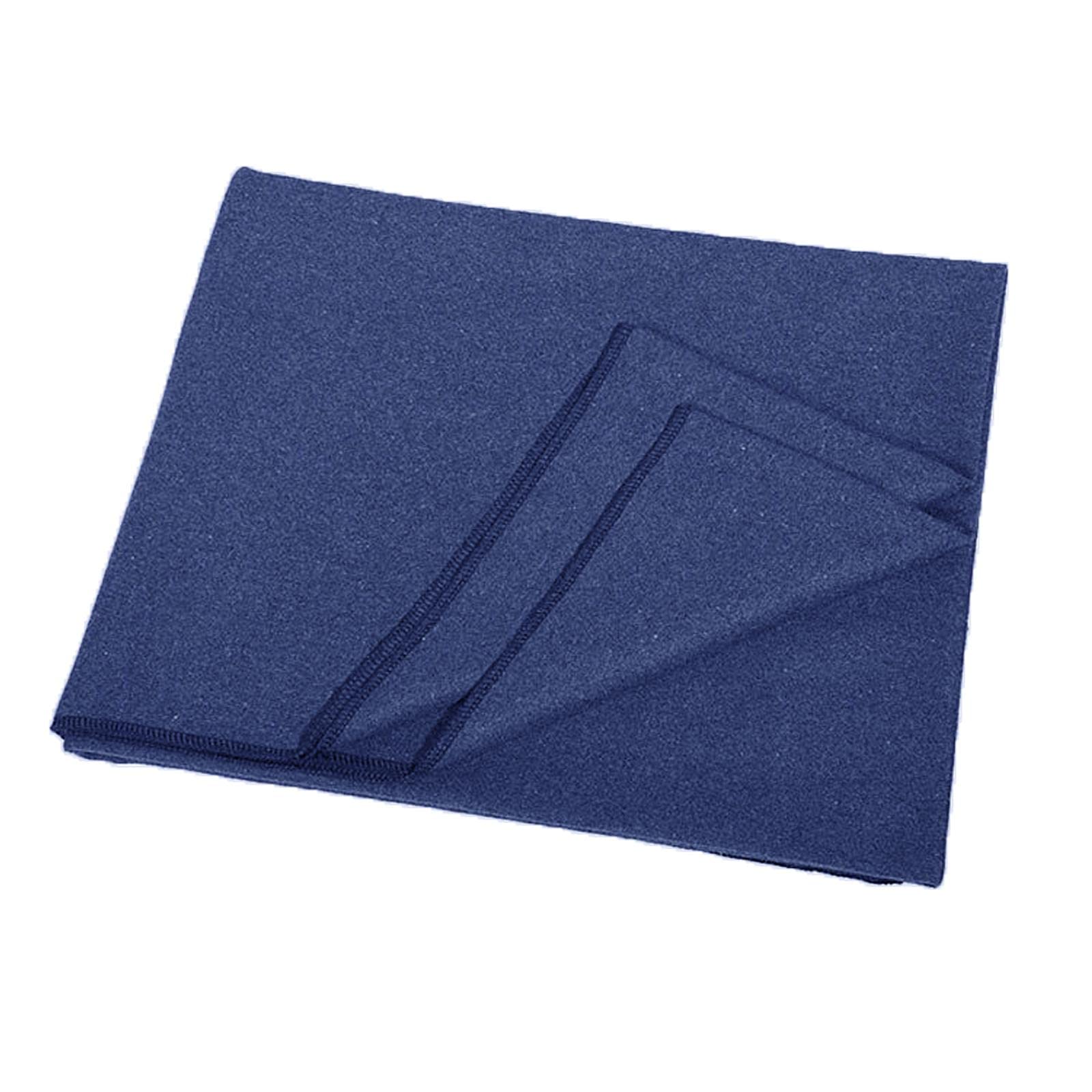 79x60 inch Folded Yoga Mat Towel Thick Home Decor Sweat Absorbent Dark Blue | Sporting Goods | Fitness Running & Yoga | Yoga & Pilates | Mats & Non-Slip Towels-image-48