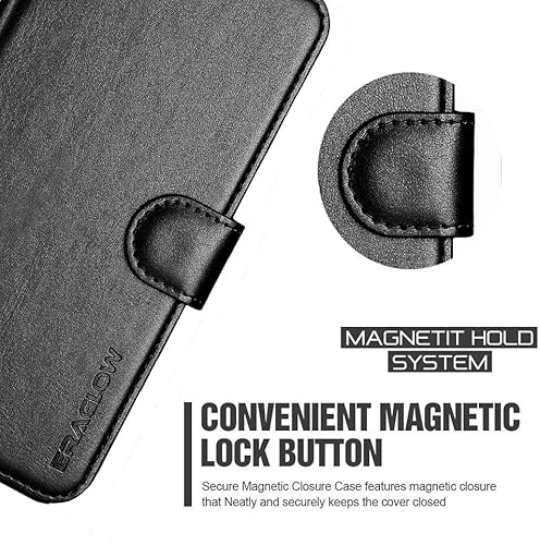 Miniatura 5 de ERAGLOW Funda para Samsung Galaxy A14 5G, funda tipo cartera para Galaxy A14 con tapa para teléfono función de soporte ranuras para tarjetas