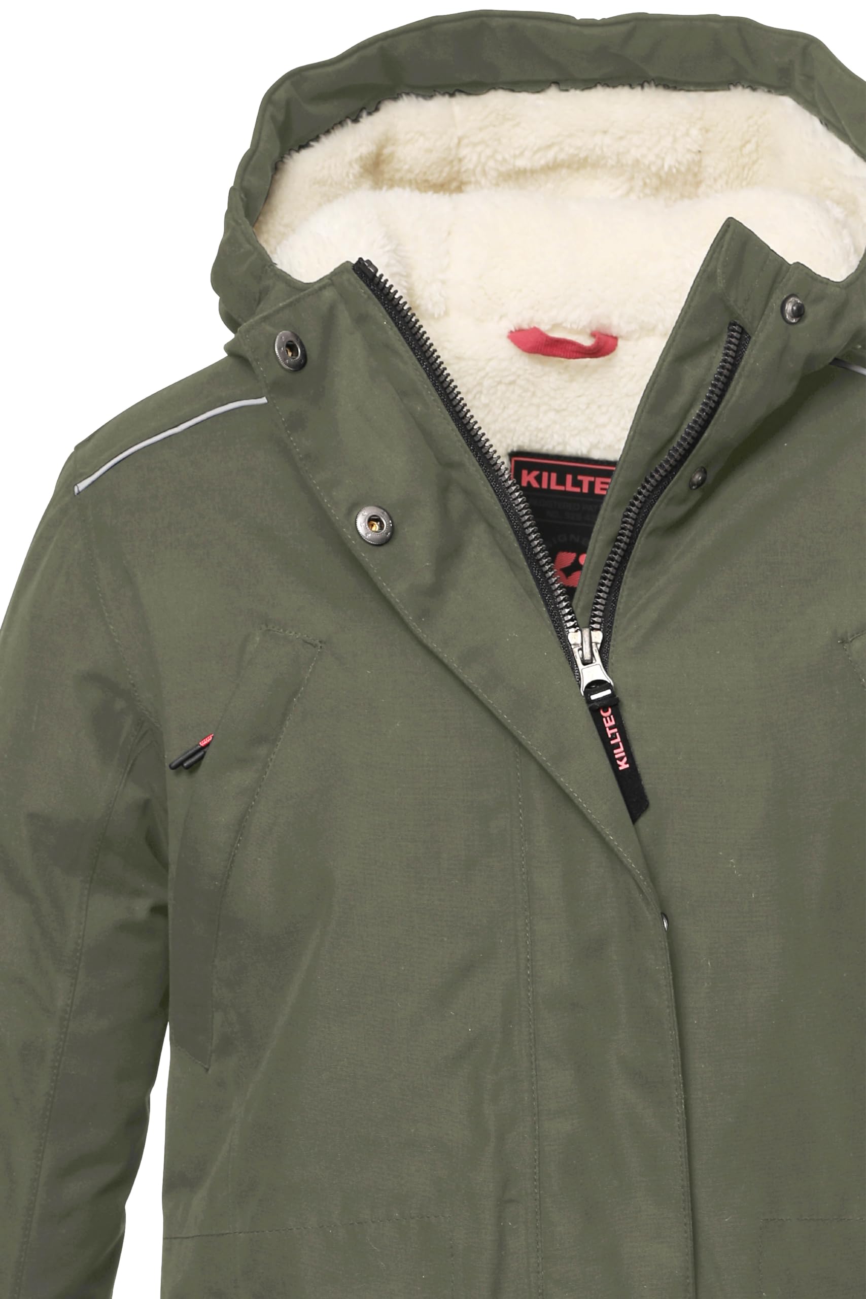 Killtec Kow 142 Grls Ct Cappotto funzionale con cappuccio/cappotto staccabile, impermeabile Girl´s