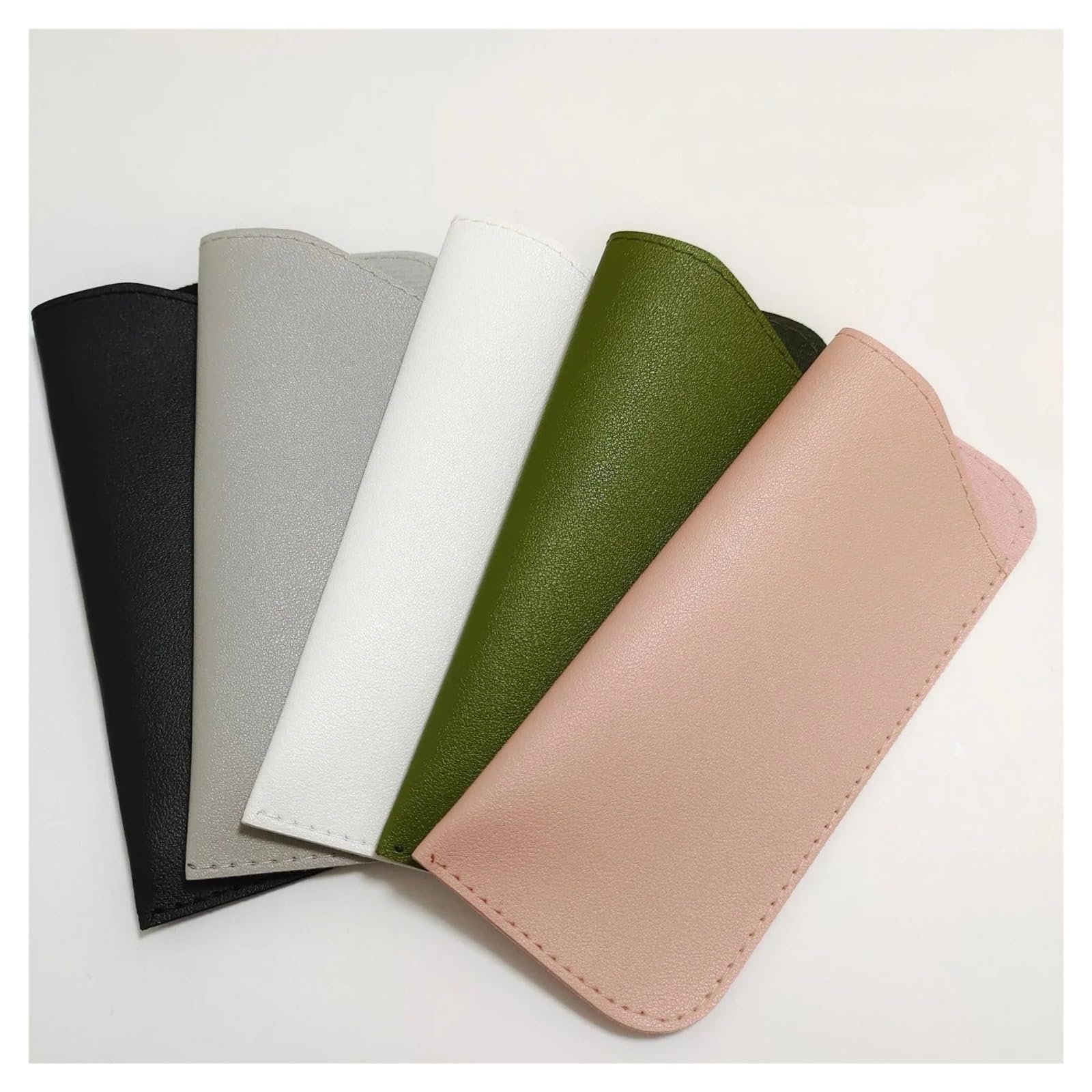 Bolsa de almacenamiento portátil for gafas cuero PU