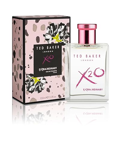 Ted Baker X20 Women EDT, una mezcla de anís estrellado, pomelo y magnolia, perfume para mujeres, 3.38 fl oz
