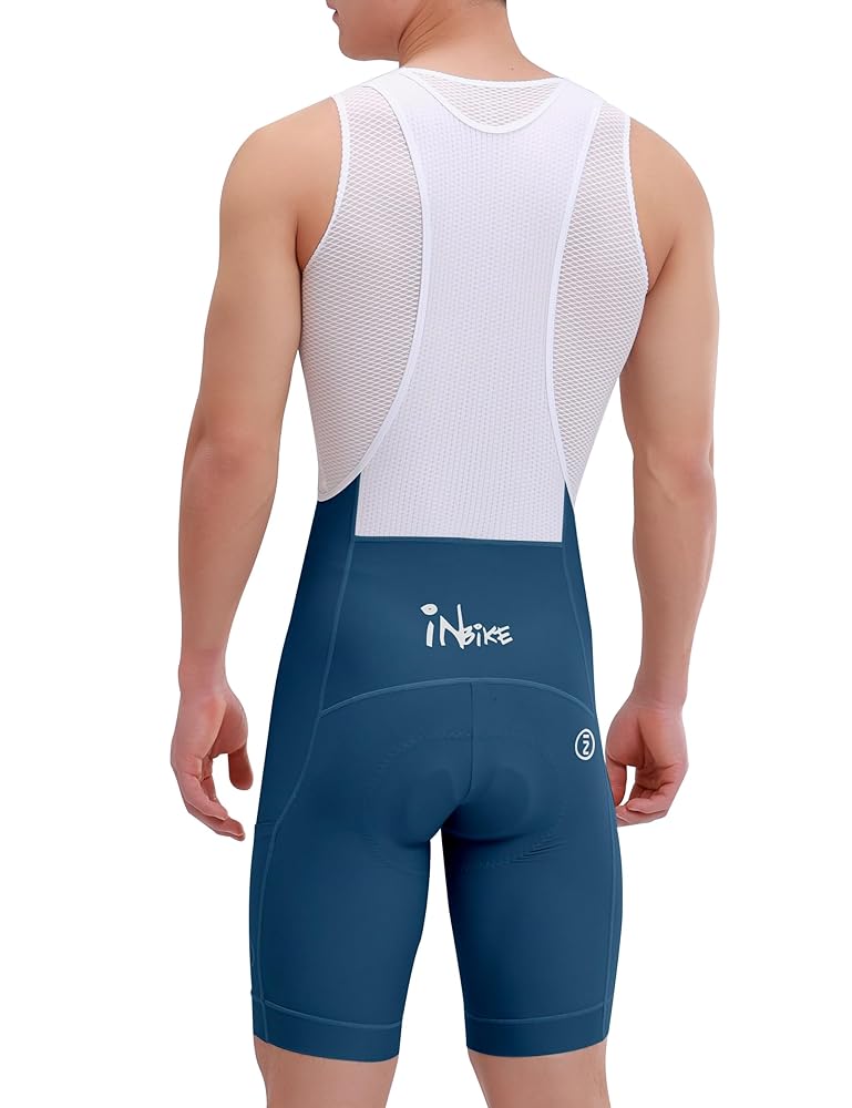 Salopette Ciclismo Uomo INBIKE - Con Fodello 3D, Traspirante, Per Strada E MTB - Foto 8