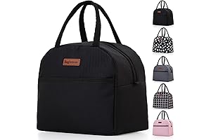 Tophie Insulated Lunch Bag Reusable with Large Capacity