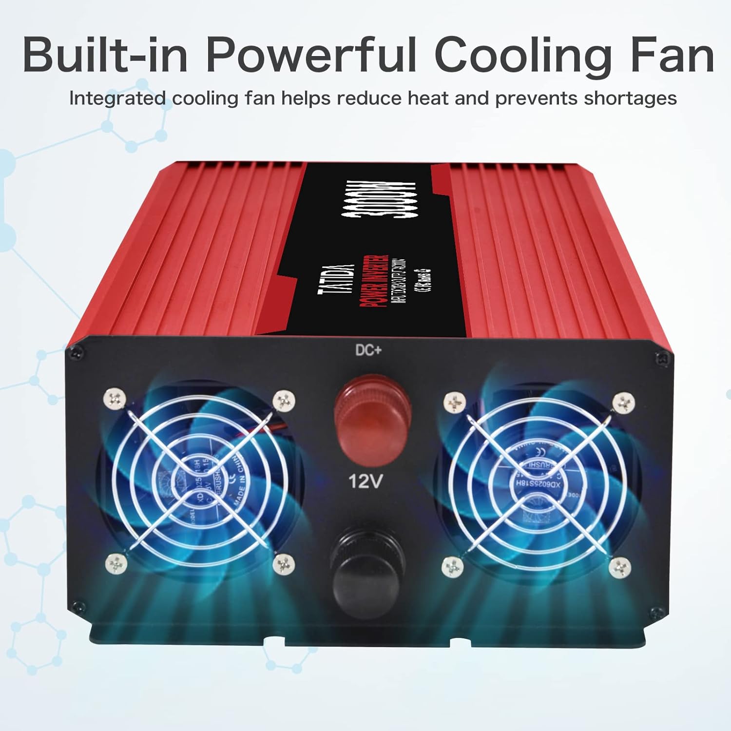 Free Shipping Offer 3000 watt Power Inverter 3000W Modified Sine Wave Inverter with 3 AC Outlets Converter DC 12V in to AC 110V Out for Car RV Truck Boat(Red) Review 3000 watt Power Inverter 3000W Modified Sine Wave Inverter with 3 AC Outlets Converter DC 12V in to AC 110V Out for Car RV Truck Boat(Red)