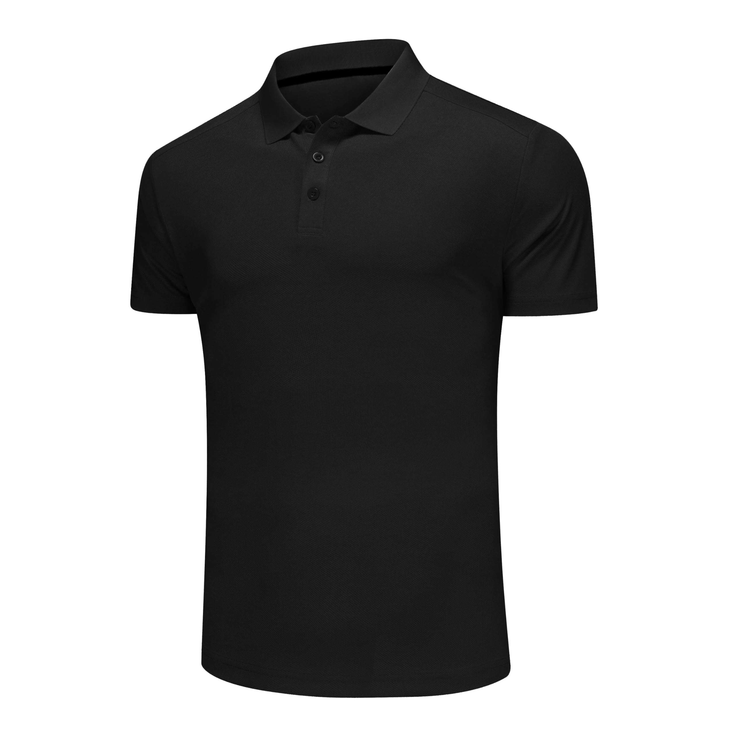 Djtnzdm Polo Uomo Manica Corta Traspirante Polo Estivo Uomo Casual Polo Sportiva Uomo Tennis Polo Shirt Uomo con Bottoni Basic Golf Tennis T-Shirt Regular Fit