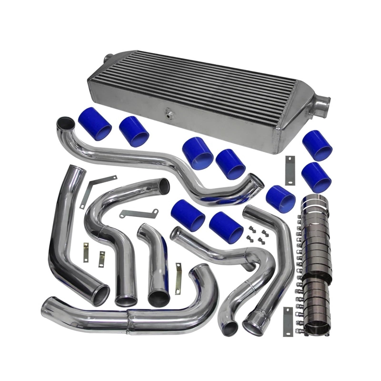 Chłodnica intercooler Pasuje do Impreza WRX STI GDA GDB 2000-2005 zestaw intercoolera Bar & Plate.05 Intercooler(160mm 1pc 180mm 1pc)