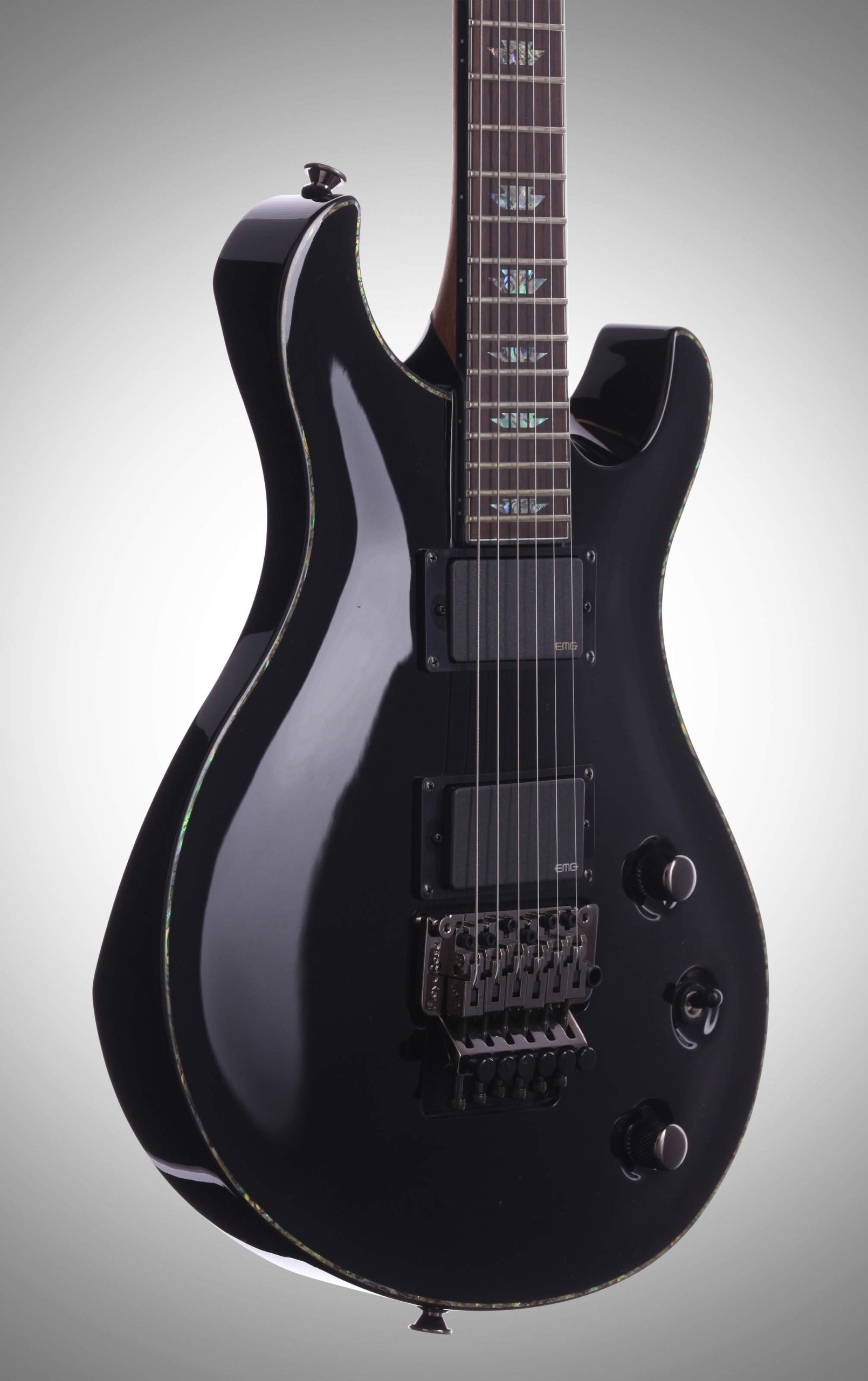 Charvel DC-1 FR Electric Guitar with Floyd Rose, Black : Amazon.co