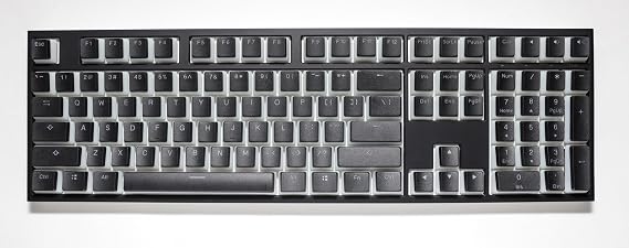 Ducky One 2 Pro Pudding Edition RGB Double Shot PBT Mechanical Keyboard (Cherry MX Blue)