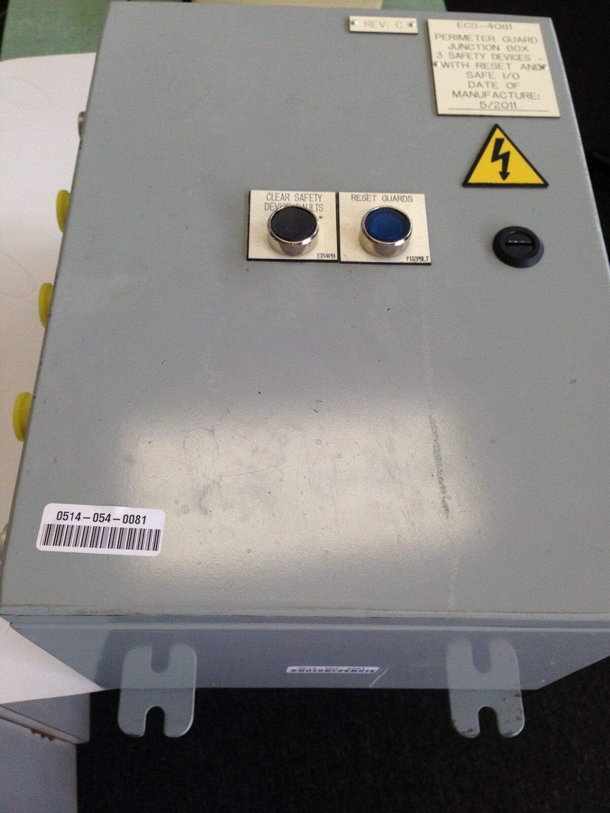 NEW TDM ECS-4081 PERIMETER GUARD JUNCTION BOX WITH RESET & SAFE I/O FB