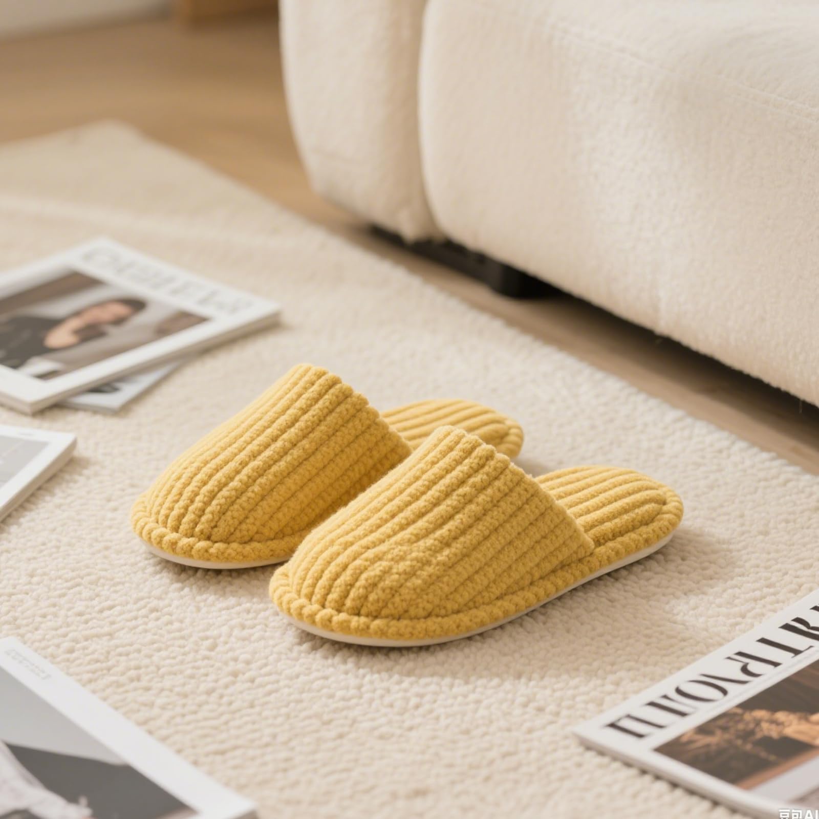 12 Paar Bequeme Hotelslipper, Rutschfeste Gäste-Schuhe, Vielfarbige Einweg-Slipper-Sets für Hotels, Thermalbäder, Hochzeiten und Familienfeiern, Universalgröße 11 x 28 cm