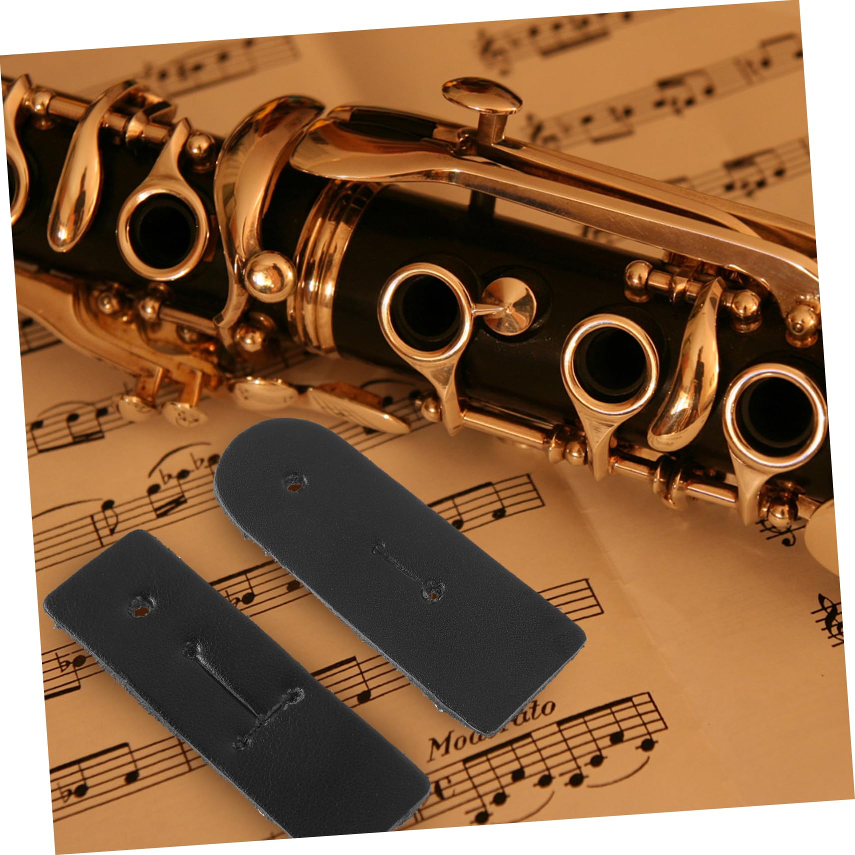 Support Pliable Pour Saxophone/clarinette/flûte - En Fer Et Mousse, Dimensions Pliées ~43x42x32.5 Cm, Noir
