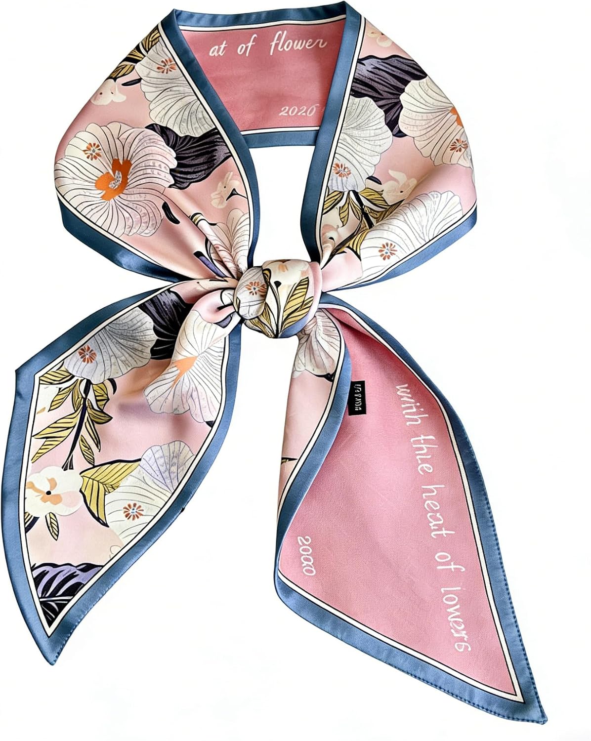Lightweight Head Silk Scarf for Women, Fashion Long Thin Satin Hair Scarf for Waist Styling or Bag Accent, Mothers Day Gifts