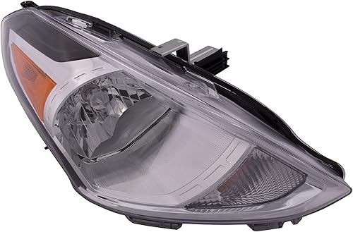 HEADLIGHTSDEPOT Faro delantero derecho pasajero certificado CAPA compatible con Nissan Versa Sedan 2015-2019