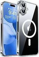 Vista 108 de CANSHN Funda magnética compatible con iPhone Air (6.5 pulgadas), mejorada [protección completa de la cámara] [compatible con Magsafe]