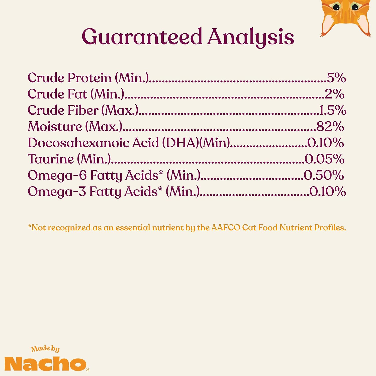Made by Nacho Wet Cat Food, Sustainably-Caught Minced Salmon in Bone Broth for Hydration, Digestive Health, High Protein, 2.5 Ounce Cups (10 Pack)