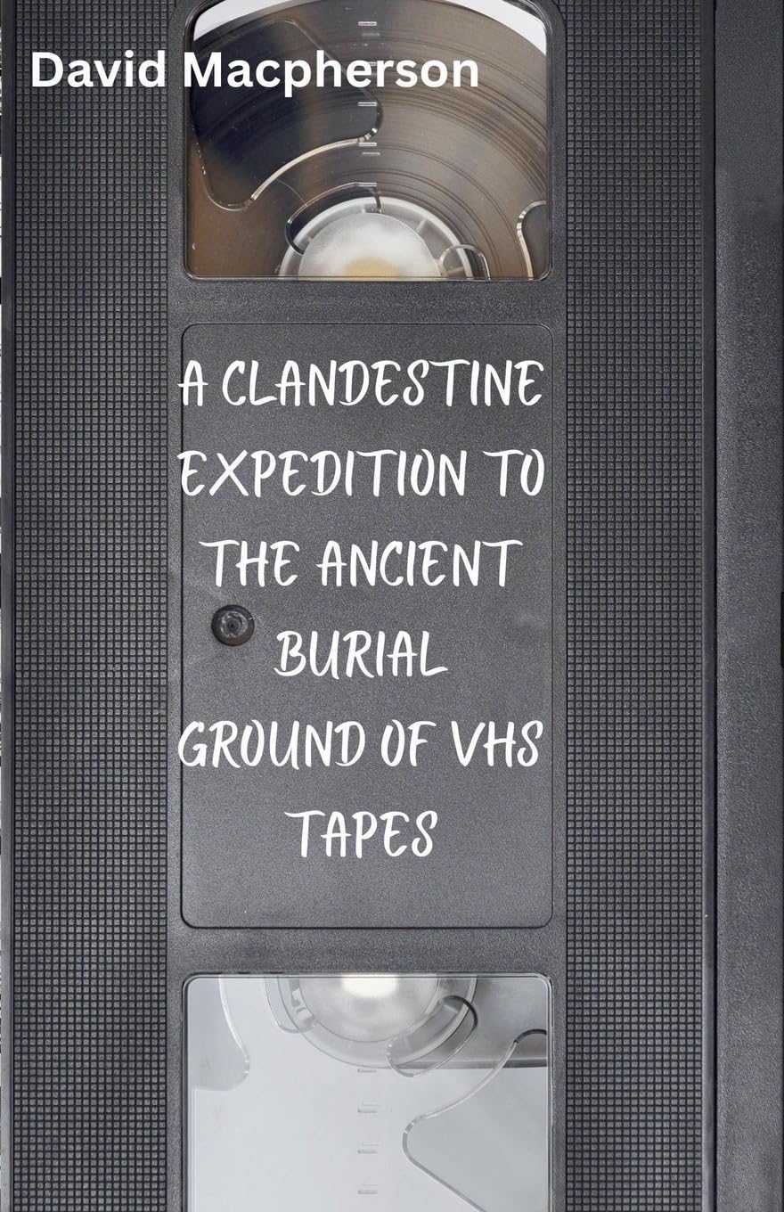 VHS Tapes expédition secrète objet de décoration vintage pour salon geek