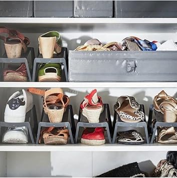 IKEA Murvel Dolap Içi Ayakkabı Düzenleyici Rampa Gri 3 Adet