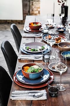 KAHLA Porcelain Pasta grande Plate, Desert Sand, Traditional Style