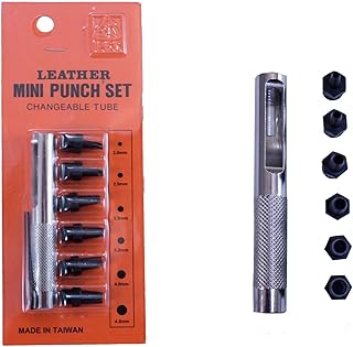 Derby Originals 7 Item Mini Leather Punch Set