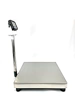 Vista 2 de 1,000 lb Digital Floor 24" x 24" Báscula de banco Plataforma electrónica Envío 1,102.3 lbs