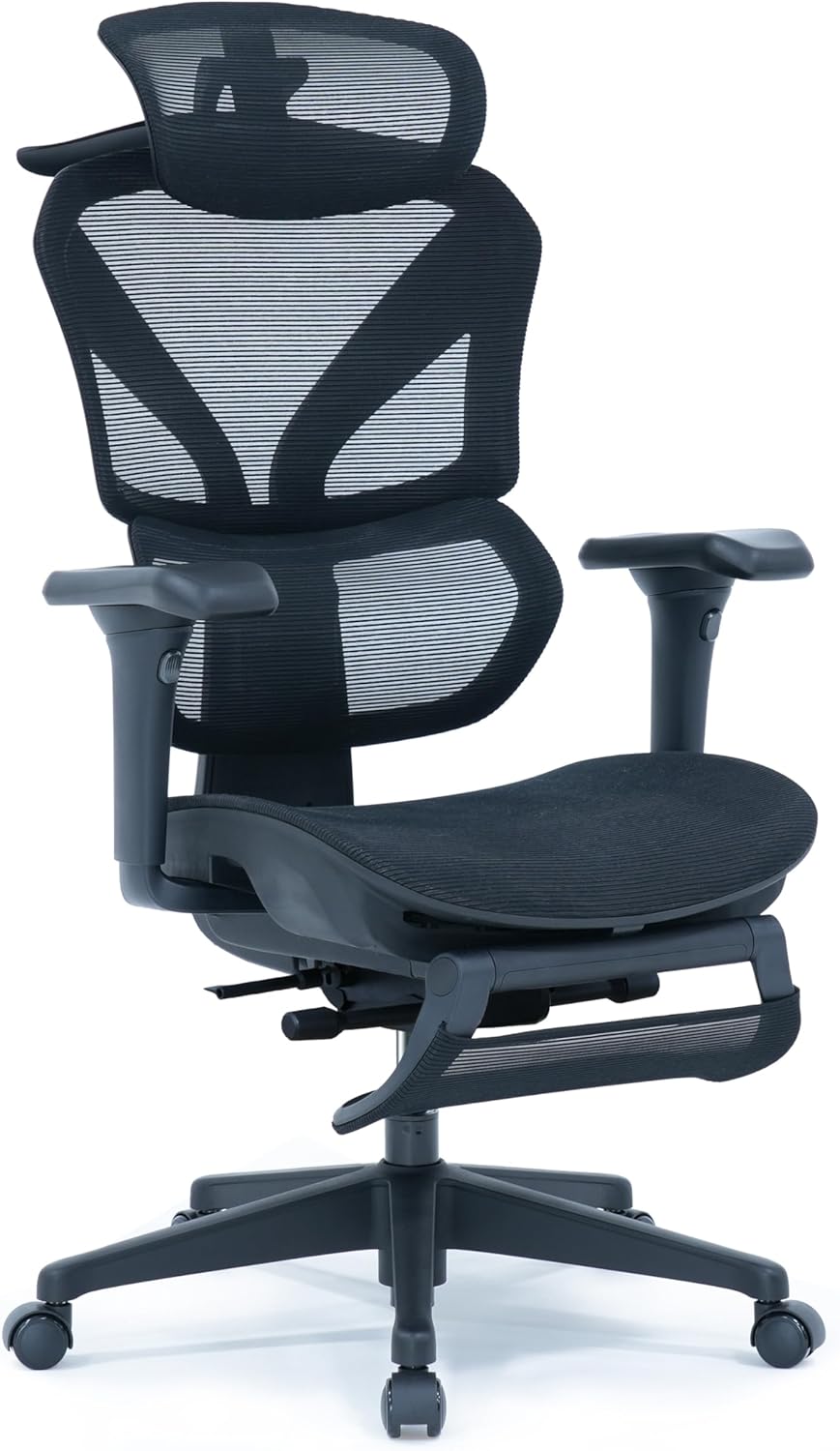 エルゴノミックメッシュチェア ブラック エルゴノミック ブラックメッシュオフィスチェア ゲーミングチェア