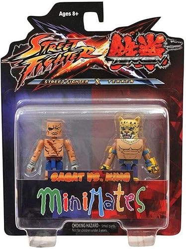 Miniatura 2 de Minimas: Street Fighter X Tekken Series 1 Sagat vs King