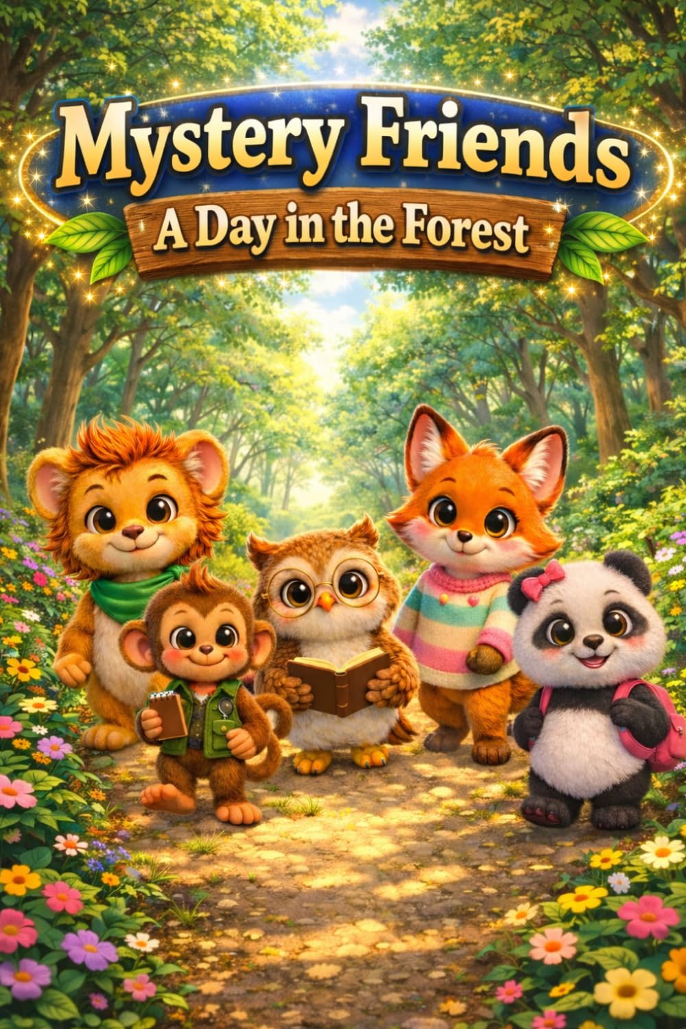 Mystery Friends A Day in the Forest: A Fun Children's Adventure in the Magical Forest – Friendship, Curiosity and Discovery for Early Readers, Bedtime ... Love Nature (Little Hearts and Big Feelings)