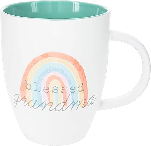 Blessed Grandma - Taza de café para bebé de gres de 20 onzas