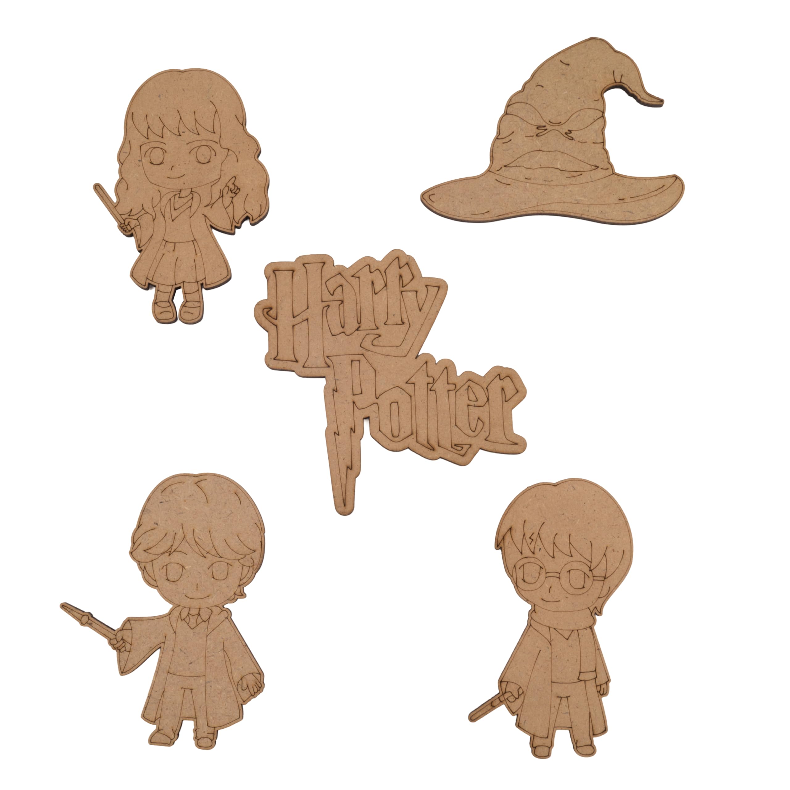 Harry Potter Themed DIY MDF Fridge Magnet Kit ? Creative Arts & Crafts for Kids & Adults-image-45