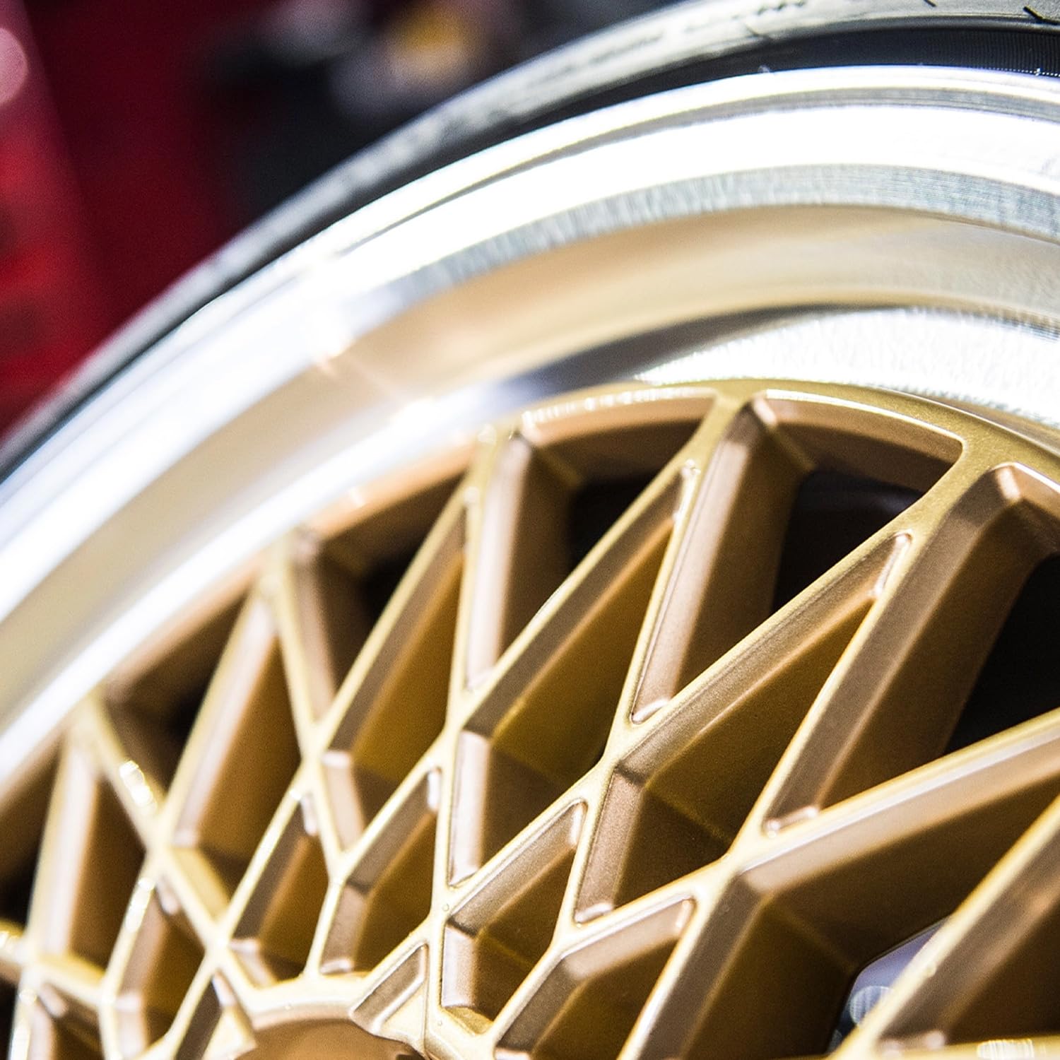 4x Borbet Felgen B 7.0x17 ET25 4x100 gold rim polished kompatibel mit VW Corrado Cross Golf Jetta Passat Scirocco UP Vento